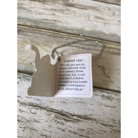 LuckyPhants #1041 Livingston Elephant Playing Cards Figurine Banberry Designs - Picture 5 of 13